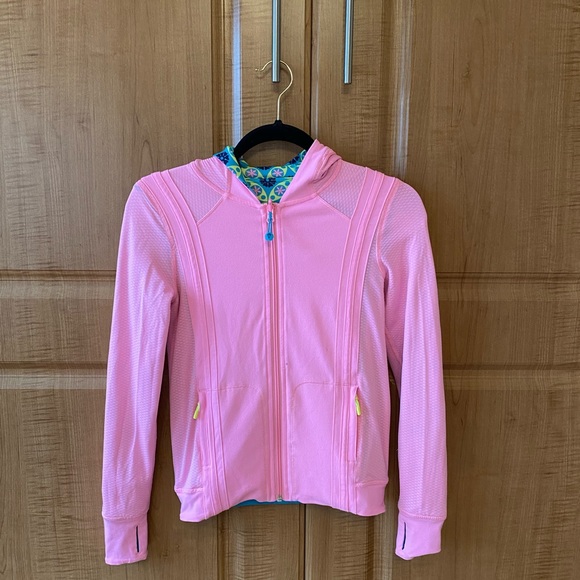 Ivivva Reversible zip up hoodie - Picture 3 of 5